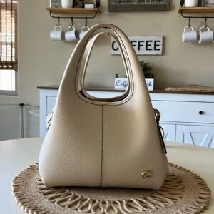 Coach Lana bag. Finished pebble leather. Very durable.